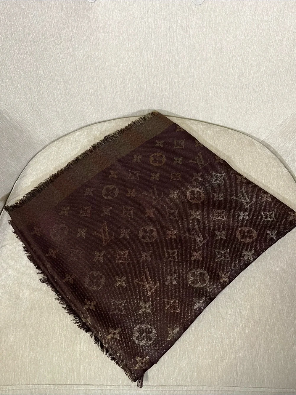 Brown scarf unisex